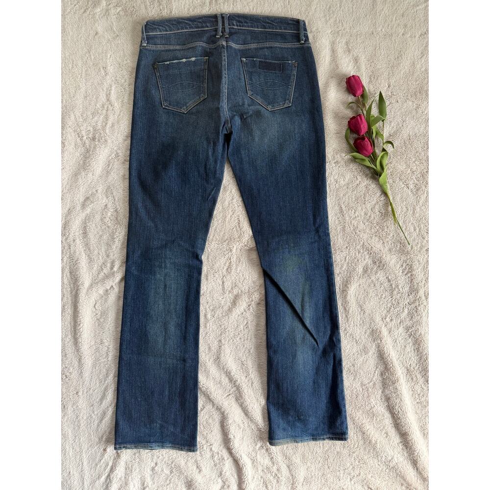 Abercrombie & Fitch Bootcut Stretch Low Rise Jeans Size 4 - 33L - Picture 3 of 7